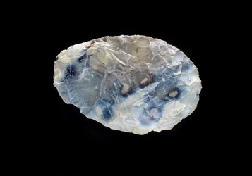 Hoja, de Saint-Aucheul, Período Achelense Inferior, 400,000-350,000 a.C.